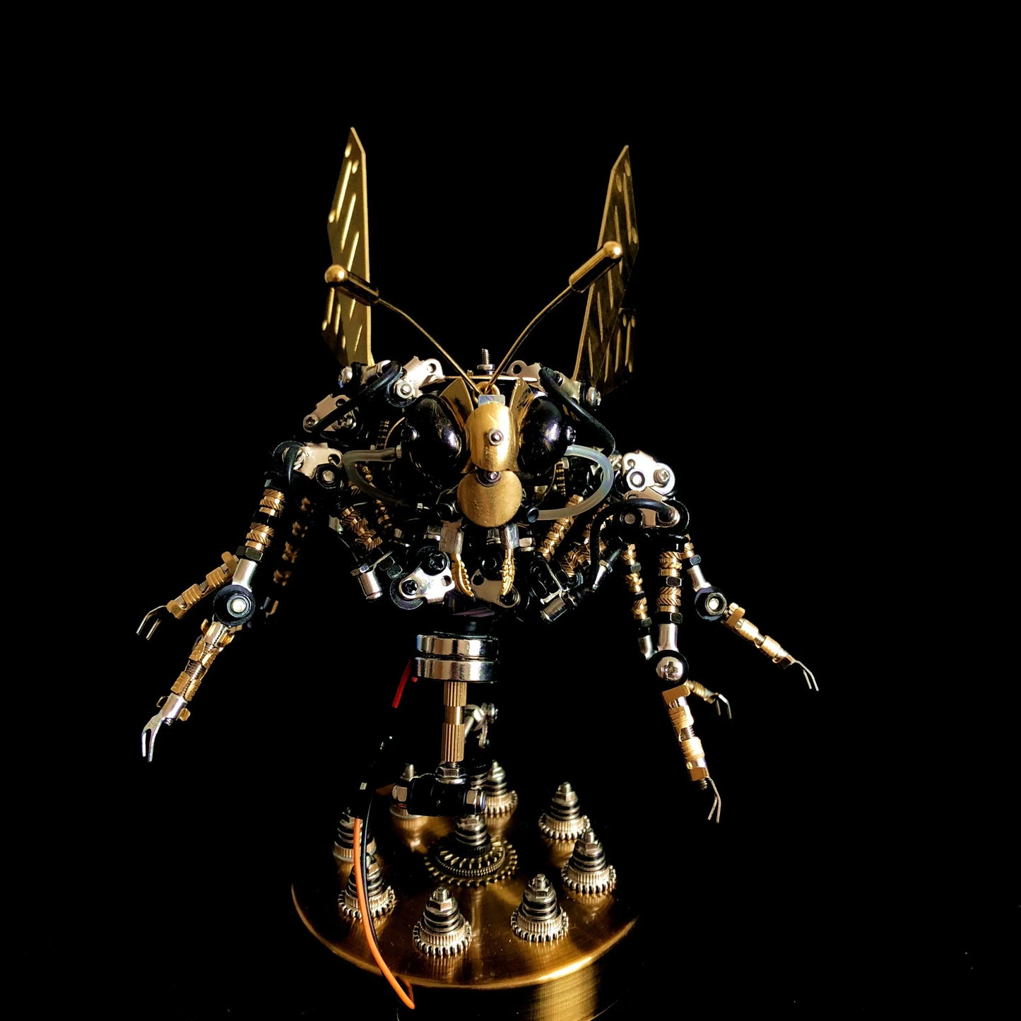 3D Metal DIY Mechanical Wasp Insects Puzzle Model Kit Assembly Jigsaw Crafts metalkitor
