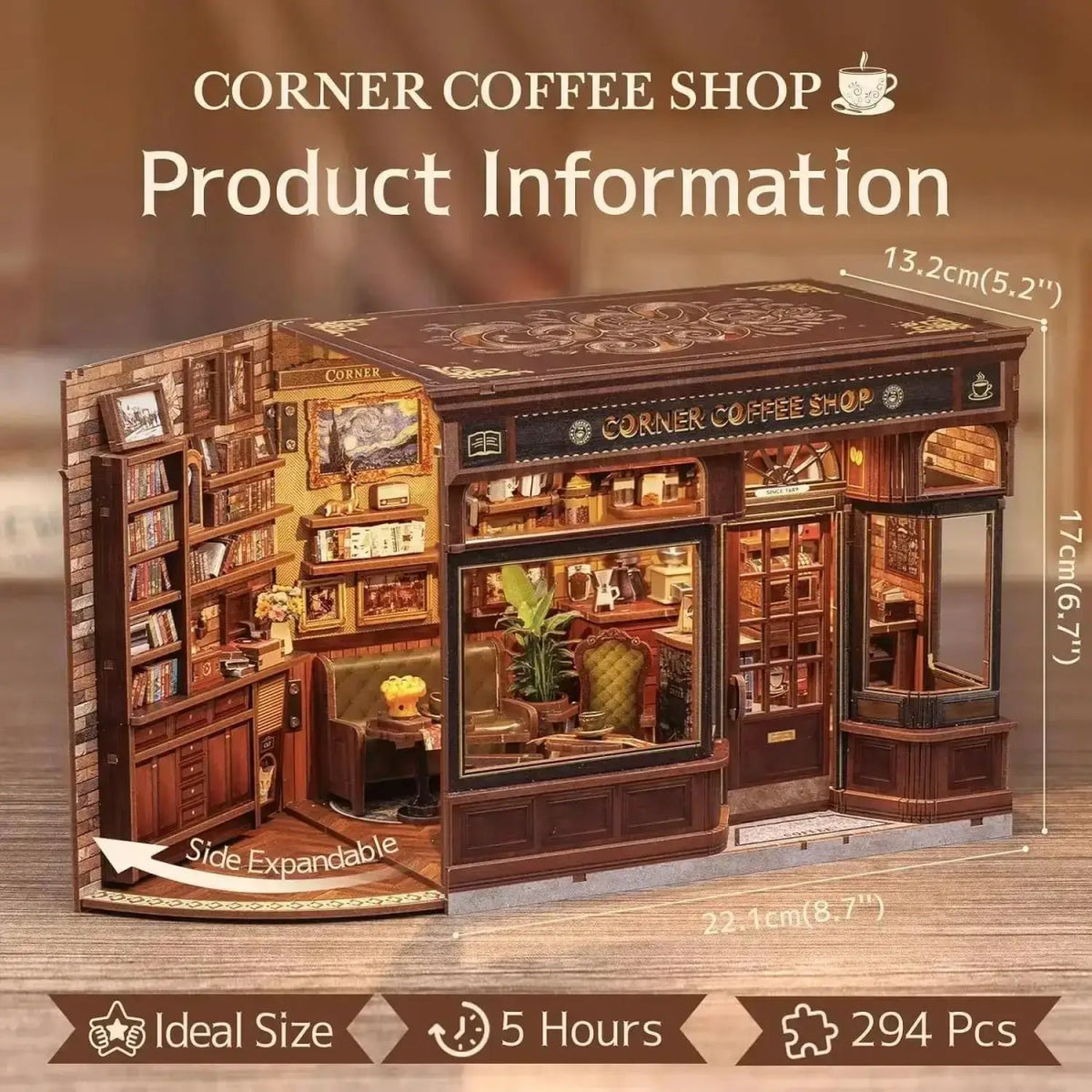 Corner Coffee Shop Puzzle - MISSIRON