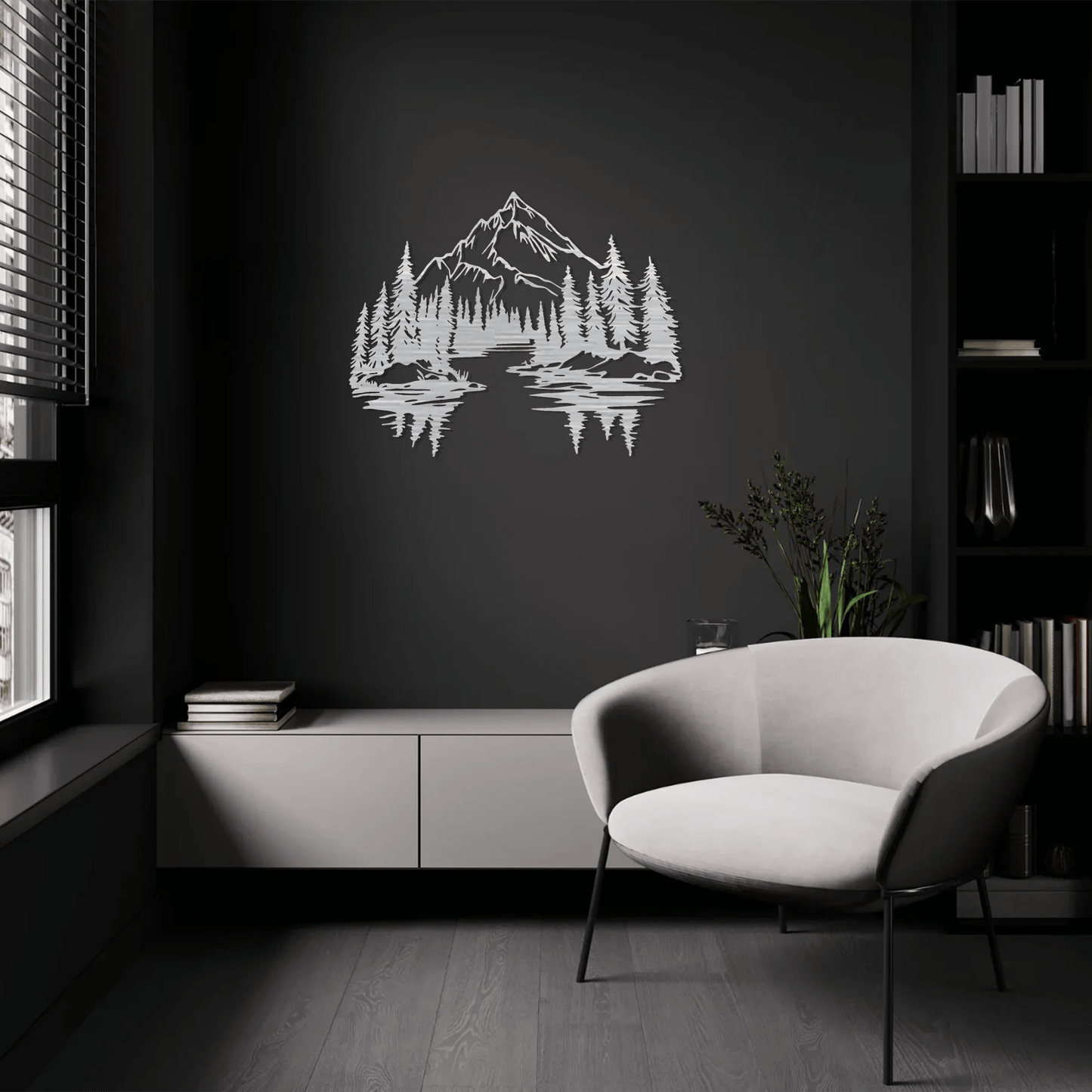 Silent Pines Wall Art - MISSIRON