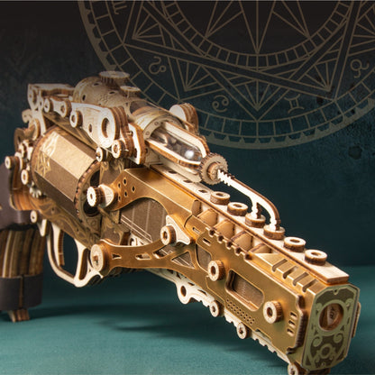 Steam Revolver 3D Wooden Puzzle