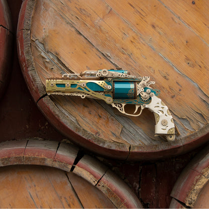 Steam Revolver 3D Wooden Puzzle