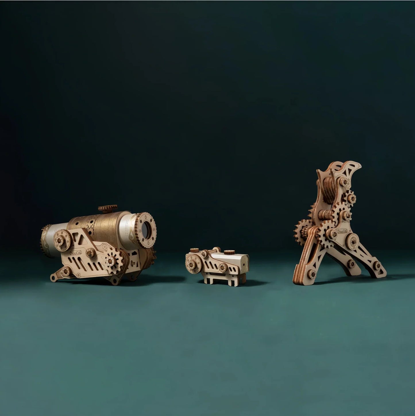 Steam Revolver 3D Wooden Puzzle