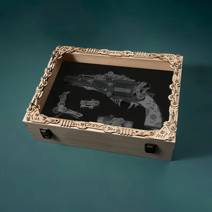 Steam Revolver 3D Wooden Puzzle