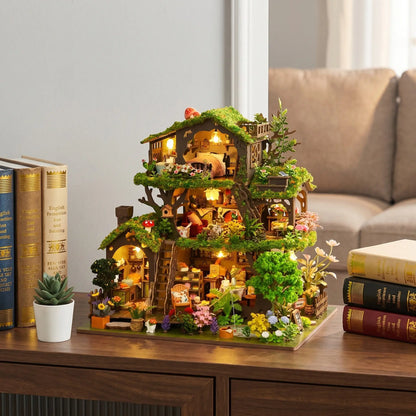 Time Treehouse DIY Miniature Kit MISS IRON