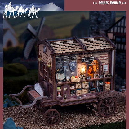 Entropy's Flow DIY Miniature House Kit MISS IRON