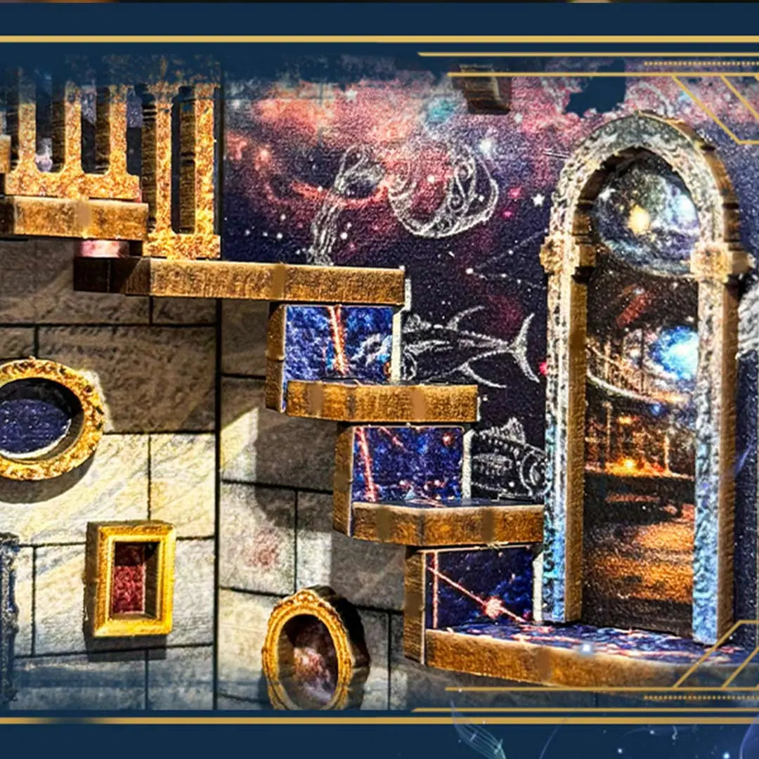 The Lantern of Galaxy 3D Wooden Puzzle Fifijoy