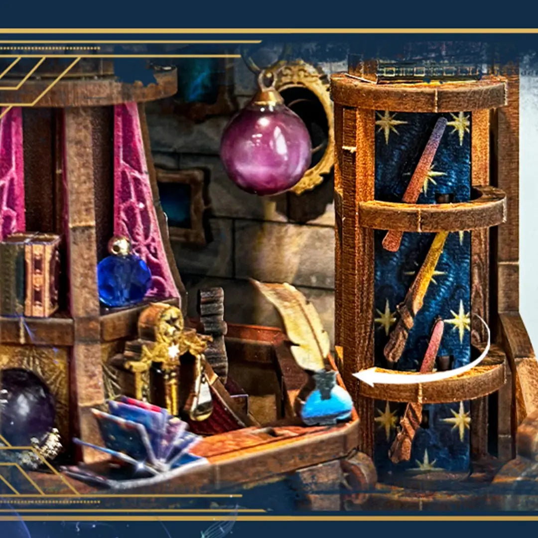 The Lantern of Galaxy 3D Wooden Puzzle Fifijoy