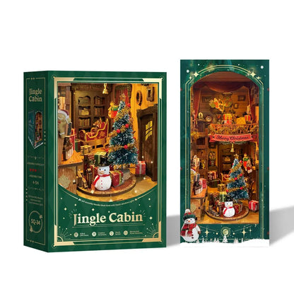 Jingle Cabin DIY Book Nook MISS IRON