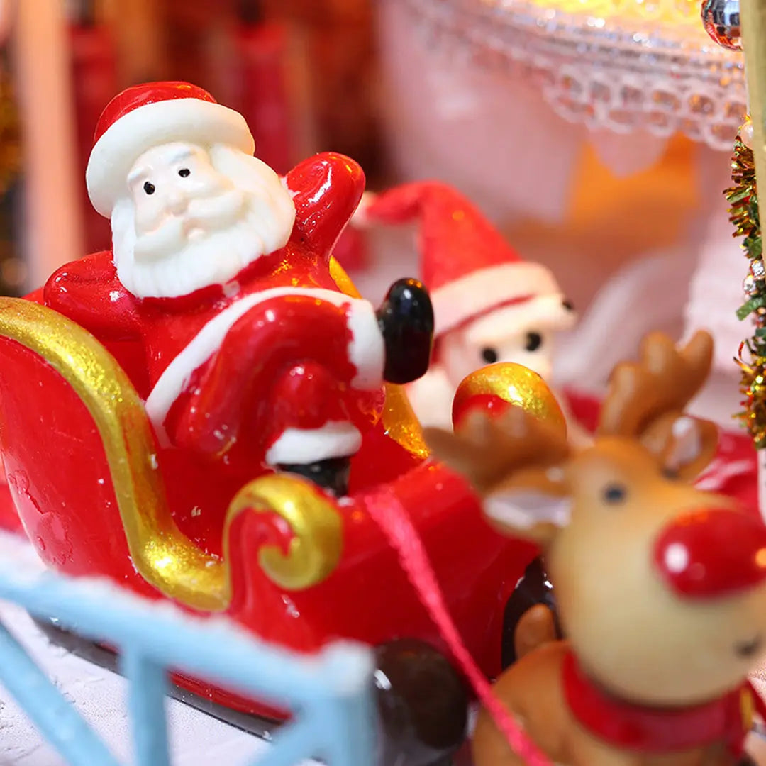 Christmas Night DIY Miniature House Kit MISS IRON