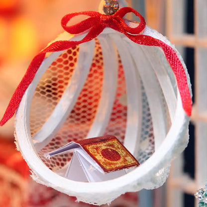 Christmas Night DIY Miniature House Kit MISS IRON