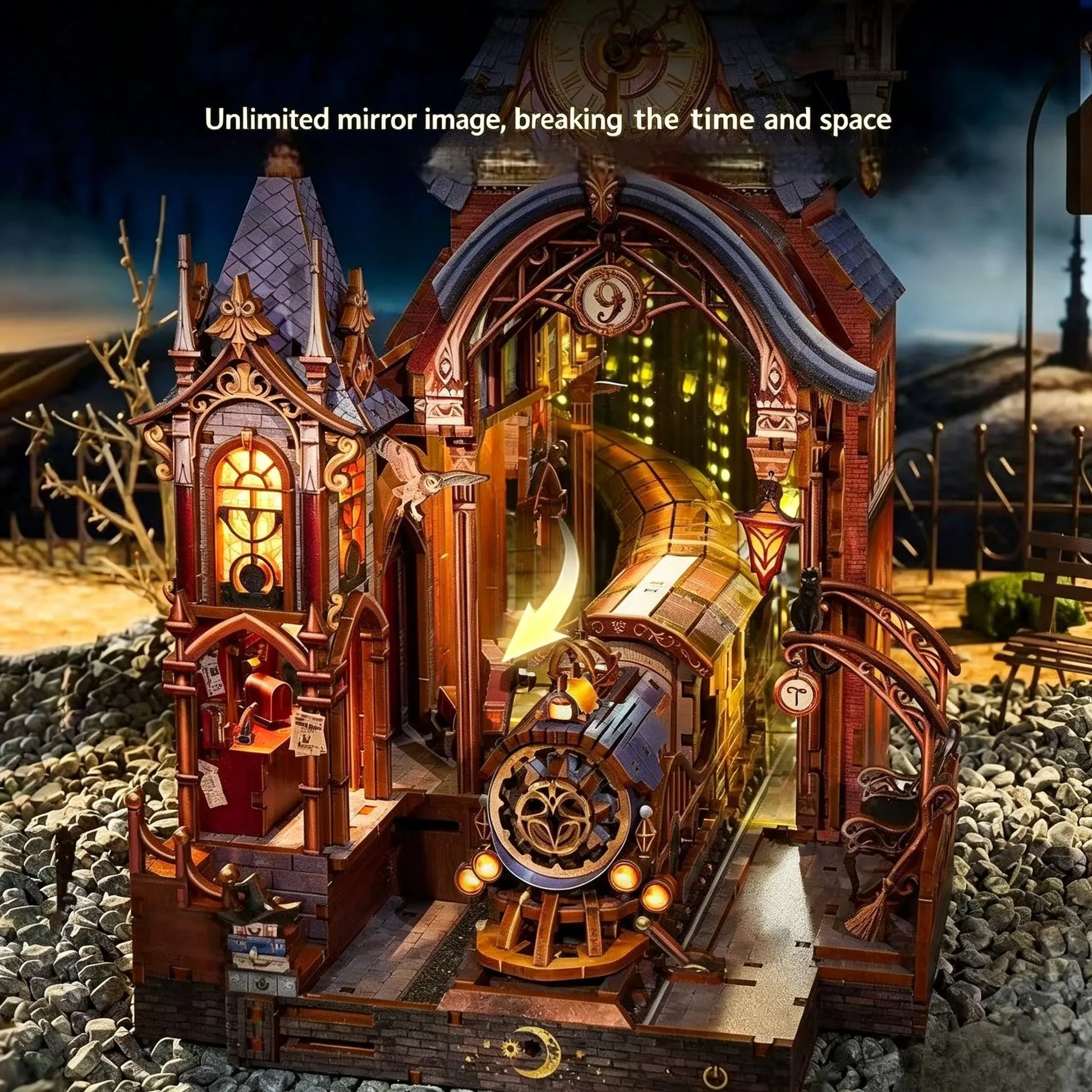 Magic Platform DIY Book Nook Kit wewowood