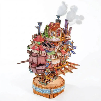 Roaming Fortress 3D Wooden Puzzle Ugeargeek
