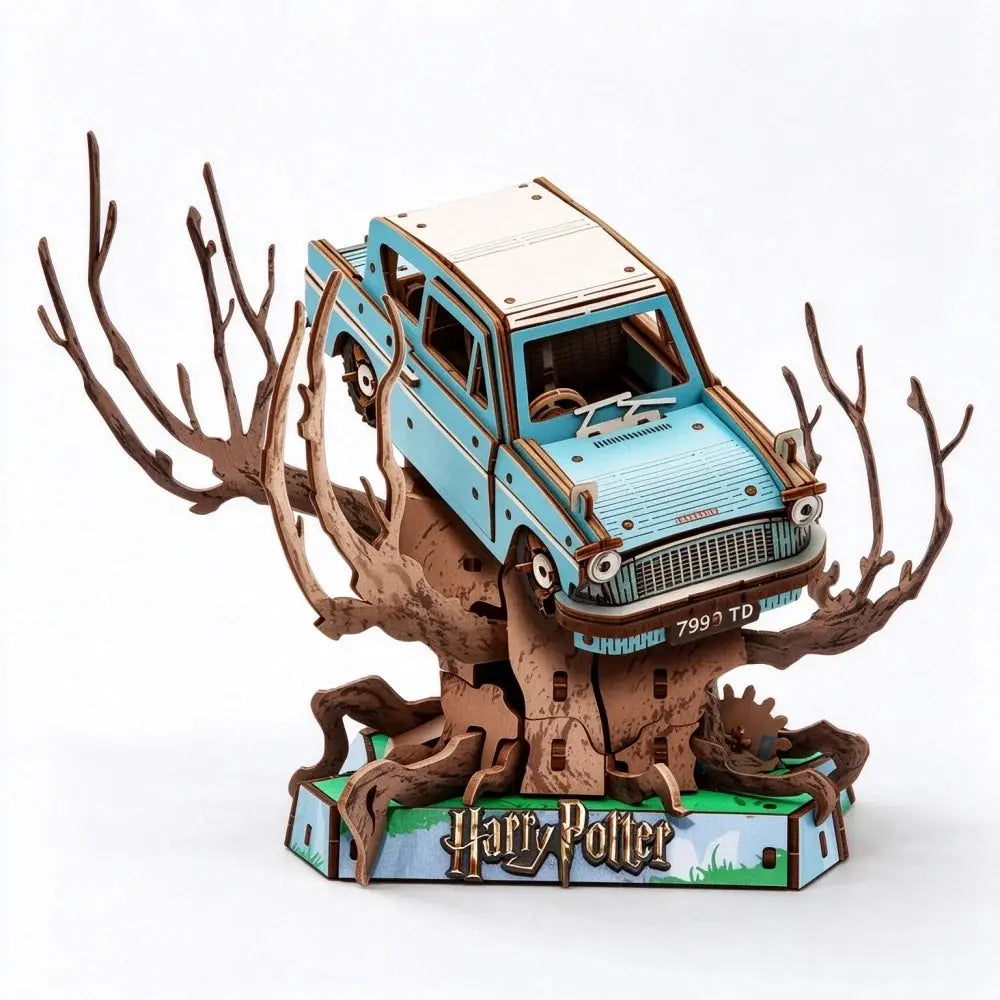 Harry Potter – Ford Anglia Flying Car 3D Wooden Puzzle MISS IRON