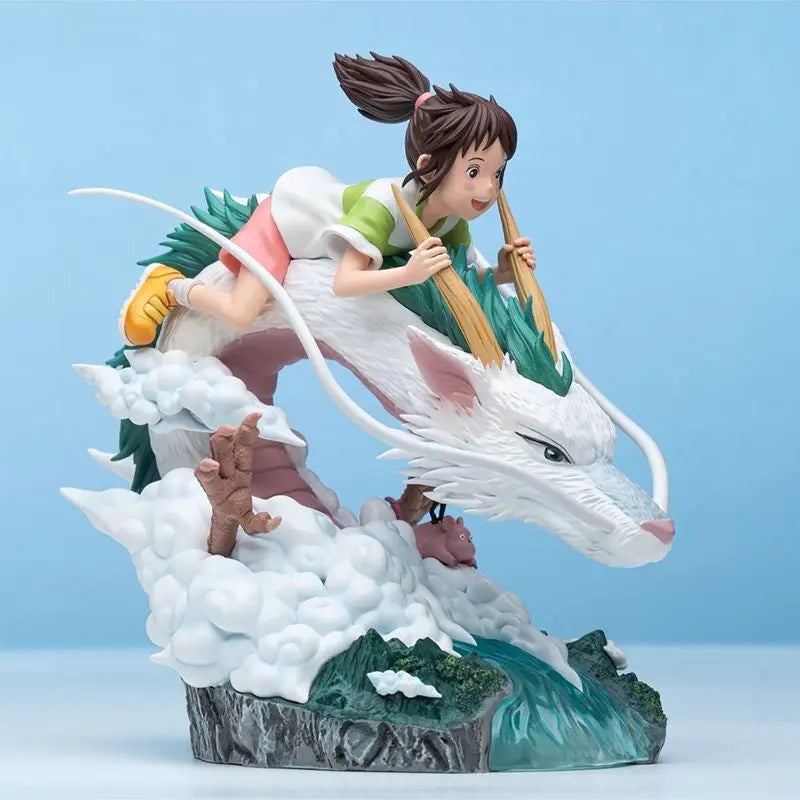 Chihiro Ogino & Haku - Spirited Away Resin Statue Nooks' Den