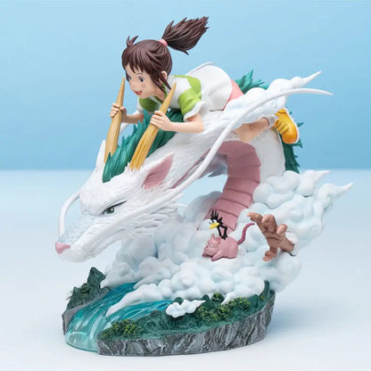Chihiro Ogino & Haku - Spirited Away Resin Statue Nooks' Den