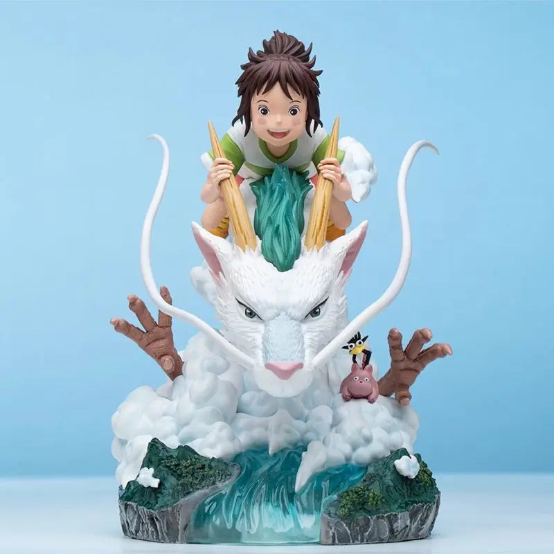 Chihiro Ogino & Haku - Spirited Away Resin Statue Nooks' Den
