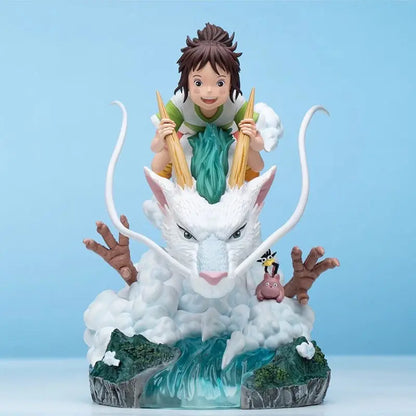 Chihiro Ogino & Haku - Spirited Away Resin Statue Nooks' Den