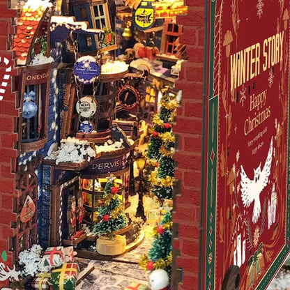 Jingle Cabin DIY Book Nook MISS IRON