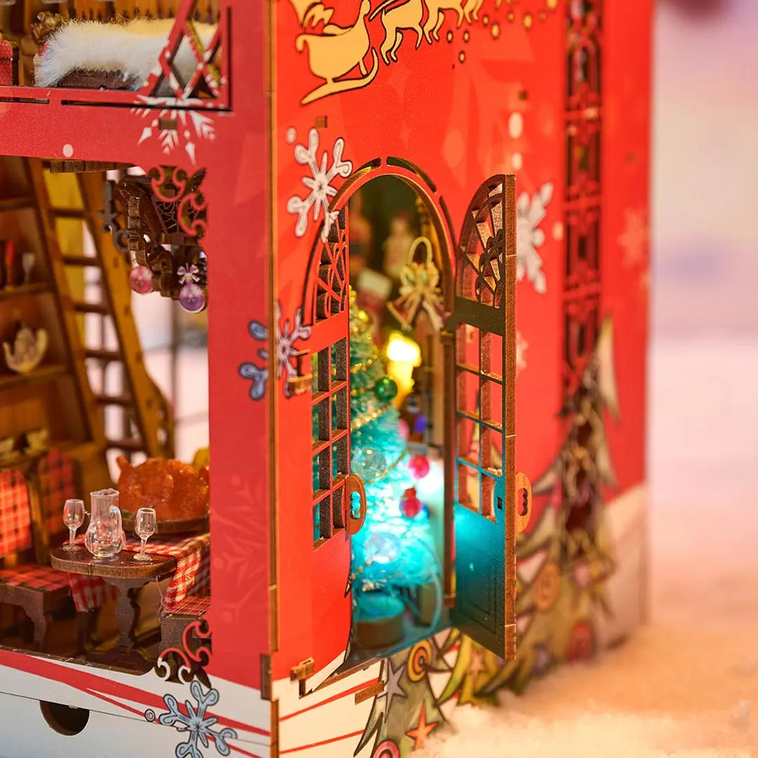 Songs of the Snowy Night DIY Book Nook MISS IRON