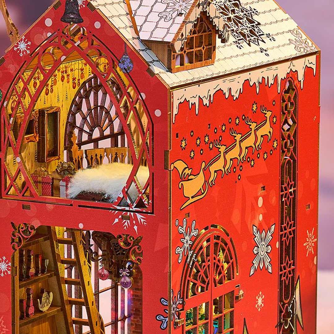 Songs of the Snowy Night DIY Book Nook MISS IRON