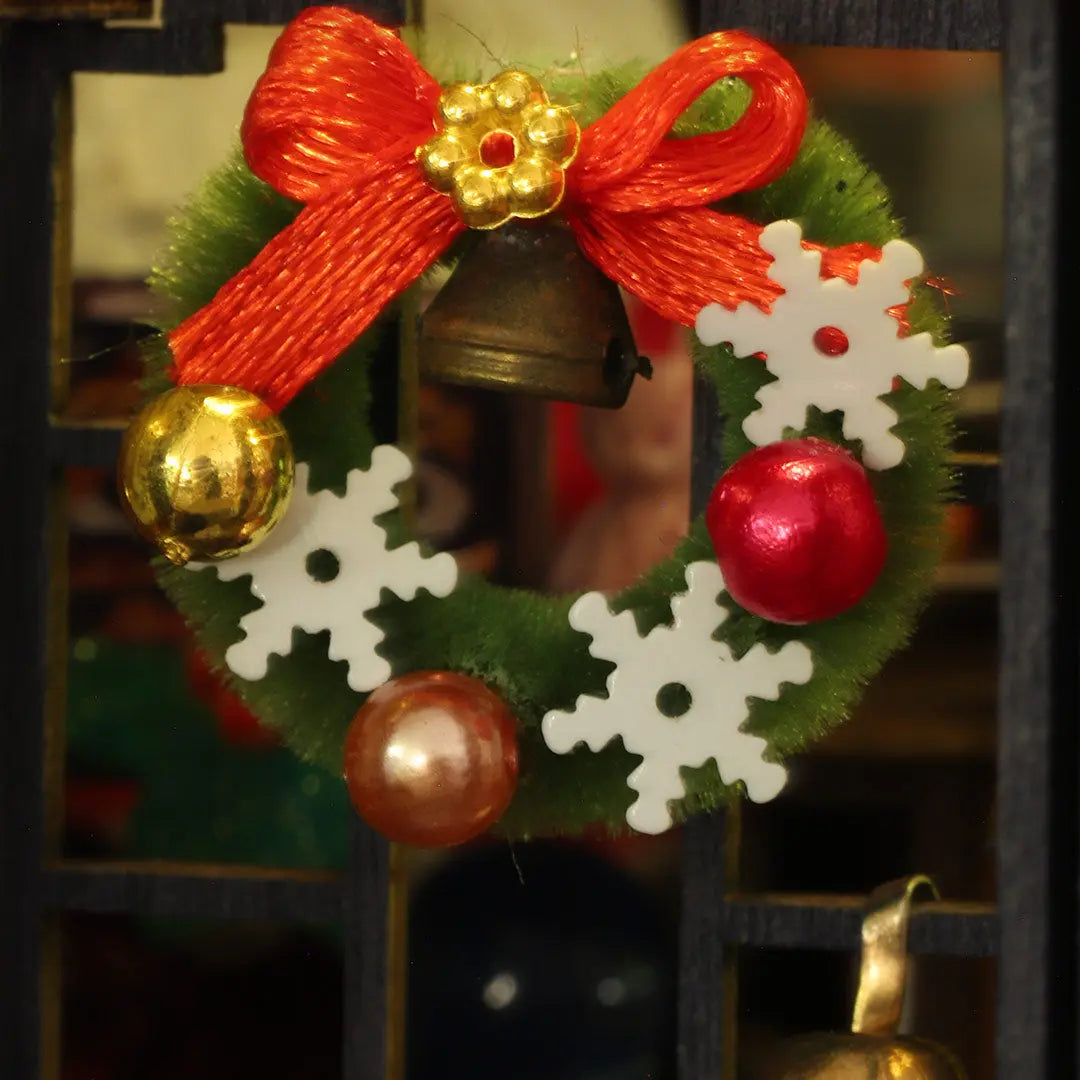 Christmas Wonderland DIY Miniature Dollhouse Kit MISS IRON