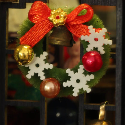 Christmas Wonderland DIY Miniature Dollhouse Kit MISS IRON