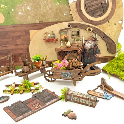 The Magic Ring House DIY Miniature House Kit Fifijoy
