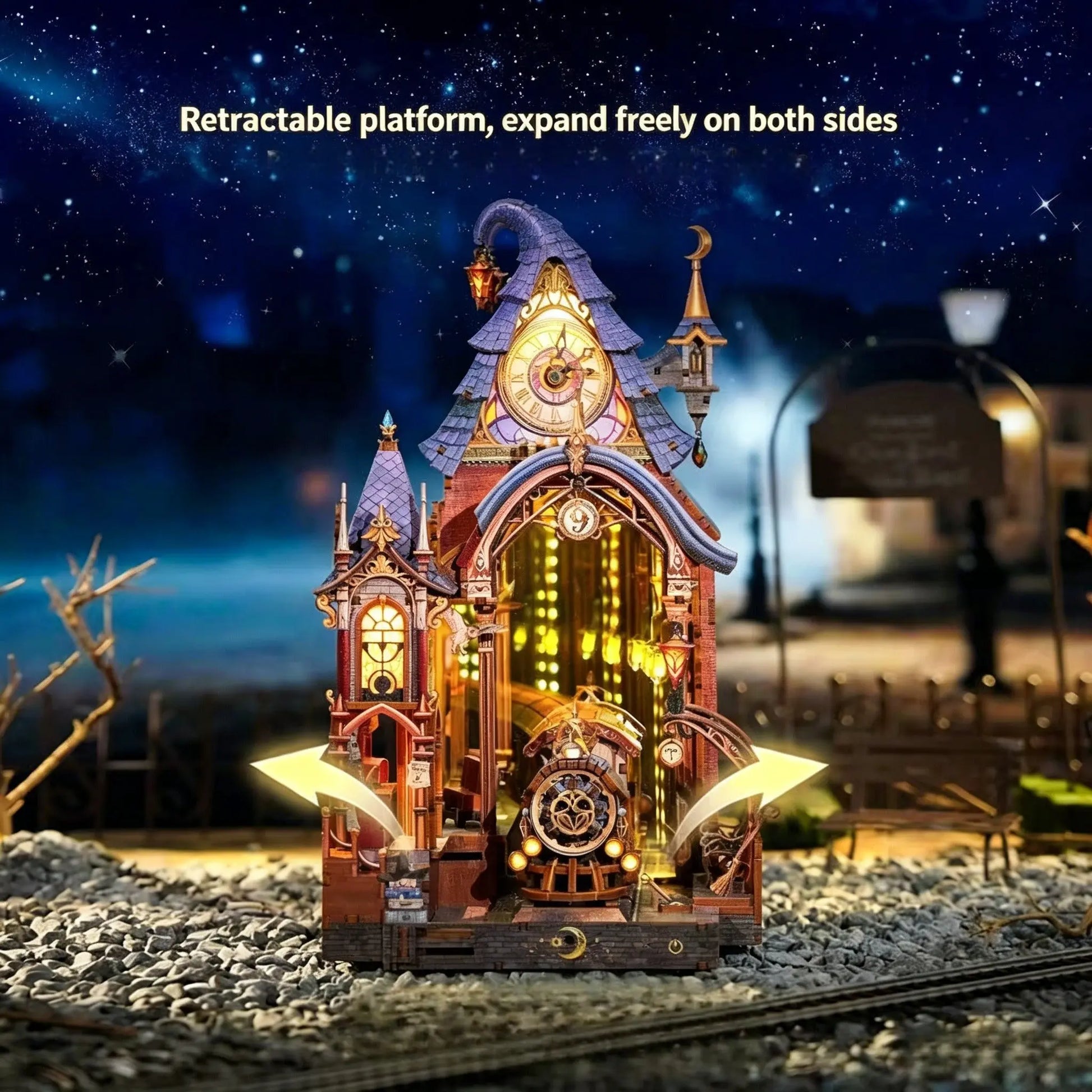 Magic Platform DIY Book Nook Kit wewowood