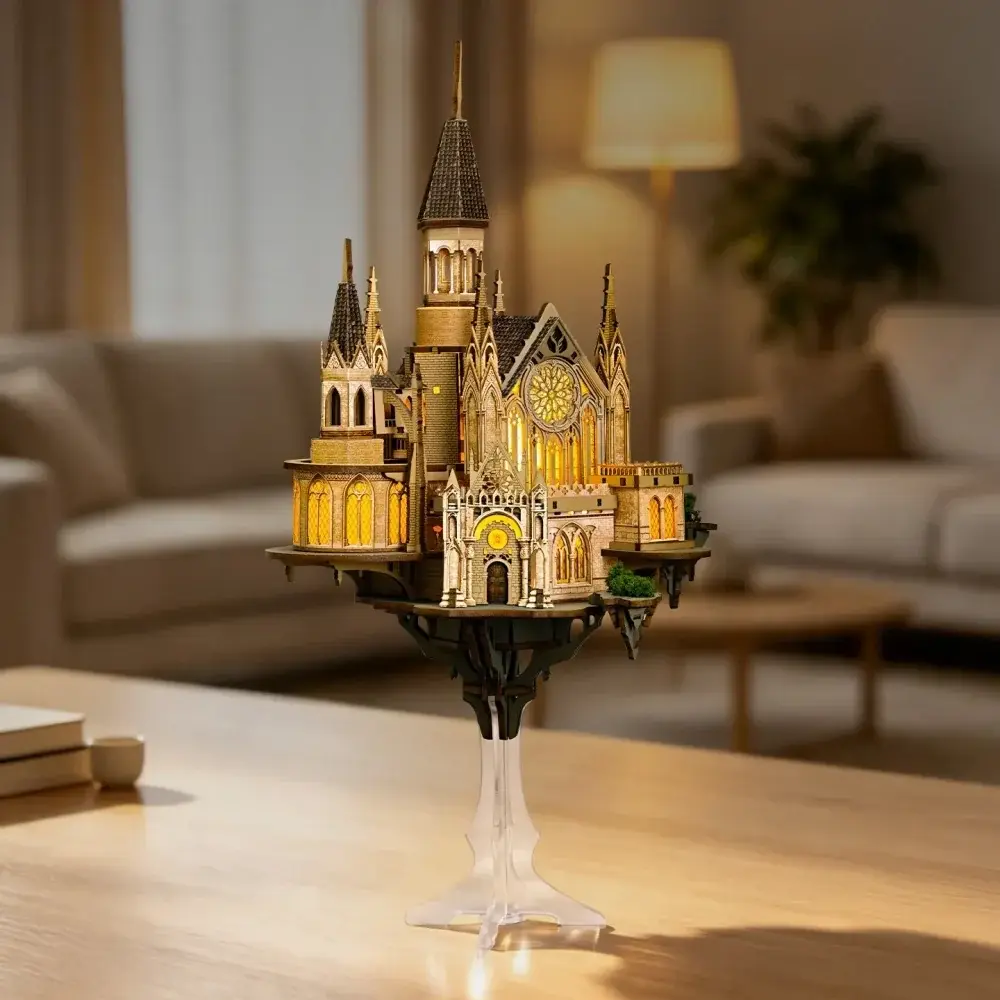 Ugeargeek Gulliver Floating City Mini Castle Model Kit Ugeargeek