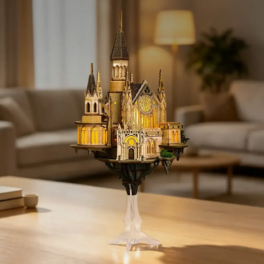 Ugeargeek Gulliver Floating City Mini Castle Model Kit Ugeargeek