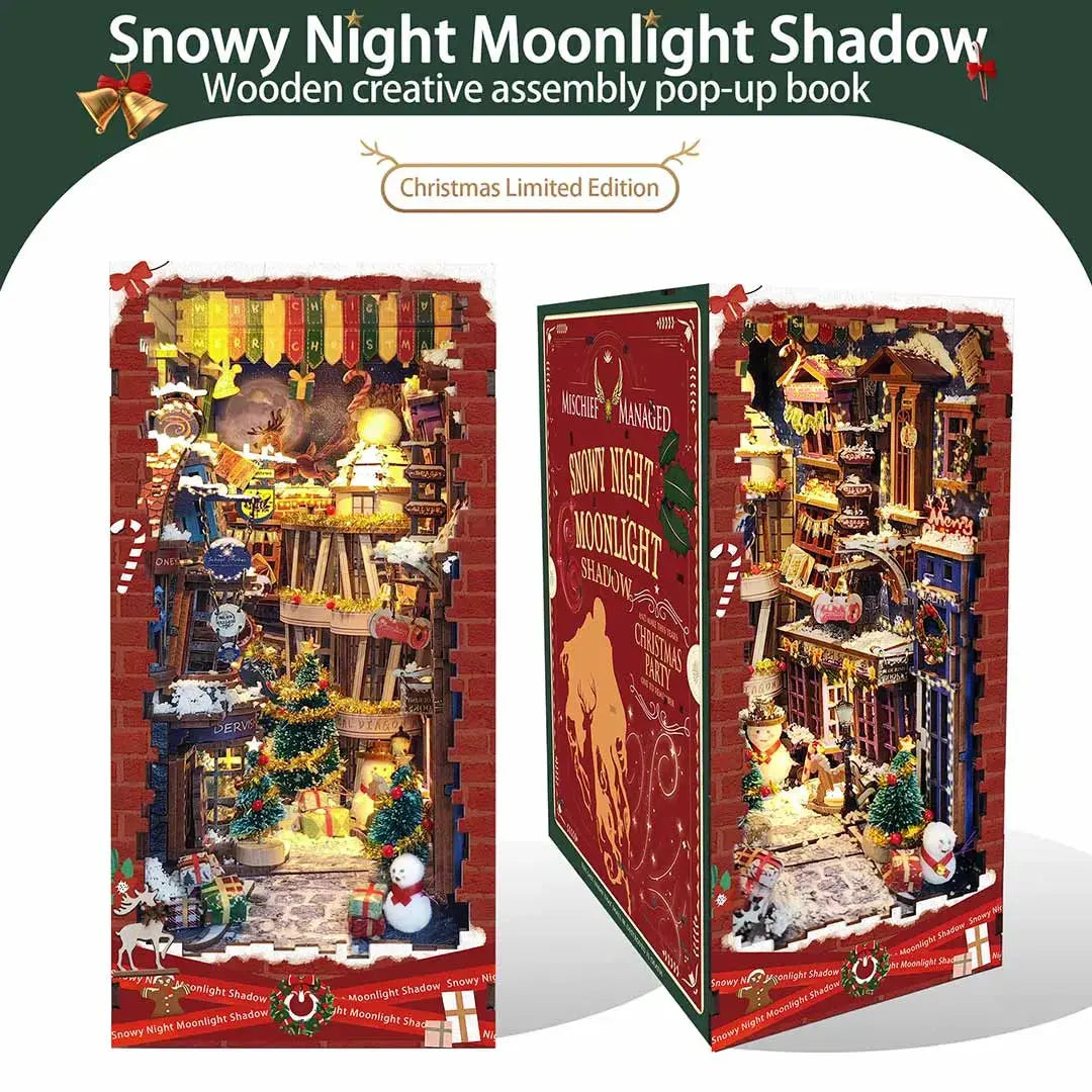 Jingle Cabin DIY Book Nook MISS IRON