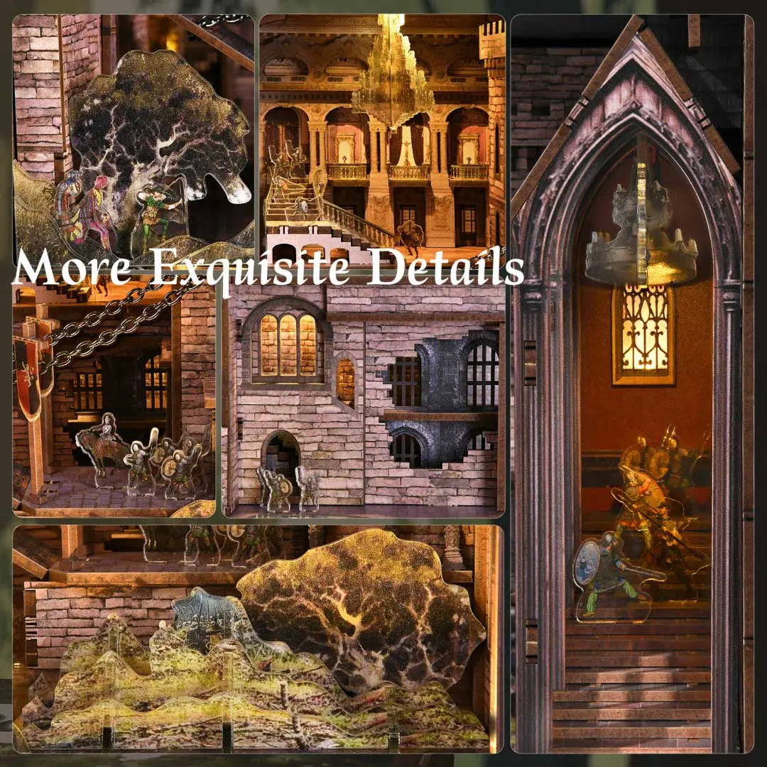 Robin Hood – The Castle’s Escape Max DIY Book Nook Kit Fifijoy
