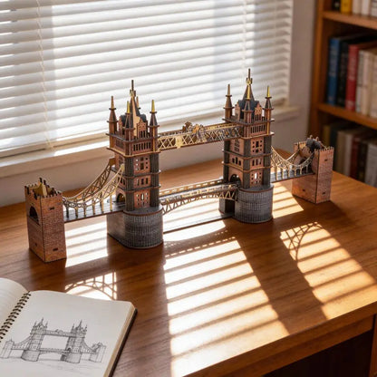 Ugeargeek London Tower Bridge 3D Wooden Puzzle Ugeargeek