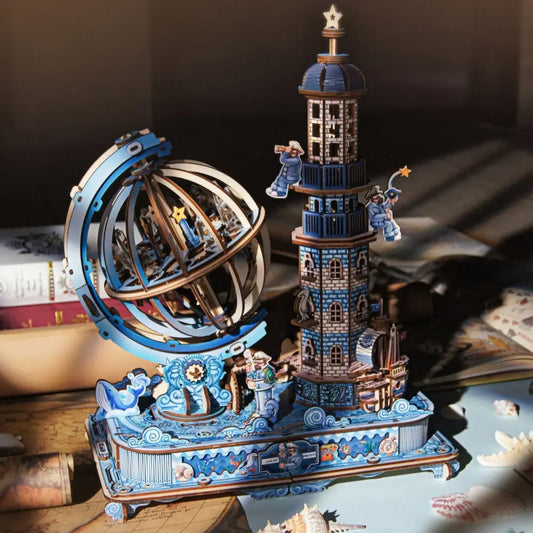 Ugeargeek Ocean Symphony: Musical Globe & Lighthouse Ugeargeek