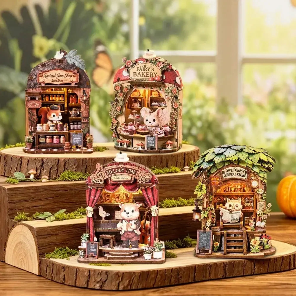 Ugeargeek Forest Fairy House 4-in-1 Collector’s Bundle Ugeargeek