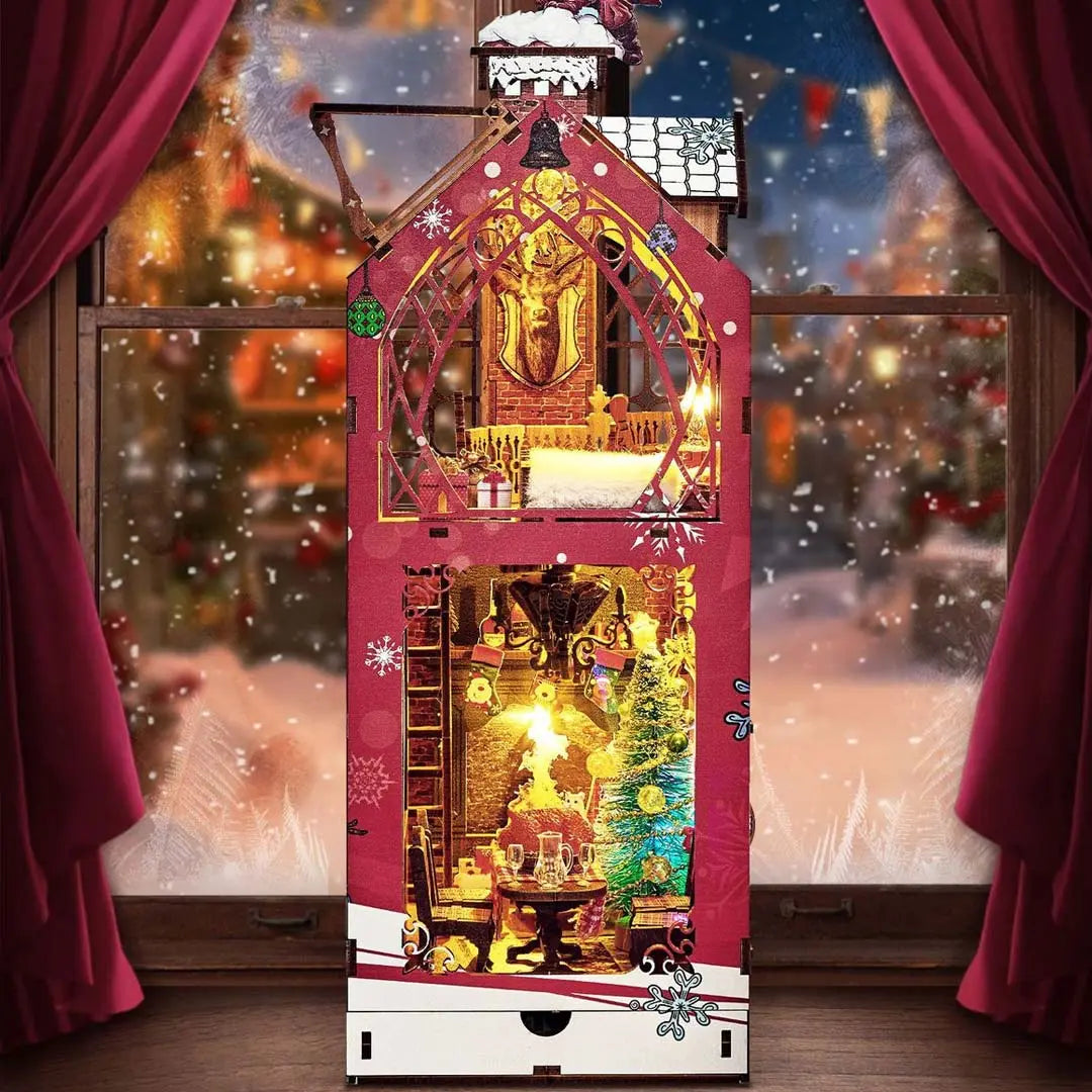 Songs of the Snowy Night DIY Book Nook MISS IRON