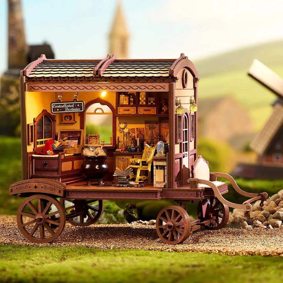 Entropy's Flow DIY Miniature House Kit MISS IRON