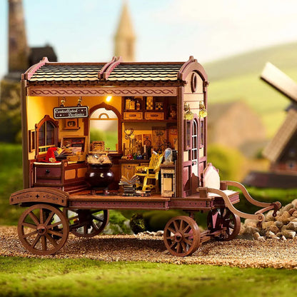Entropy's Flow DIY Miniature House Kit MISS IRON