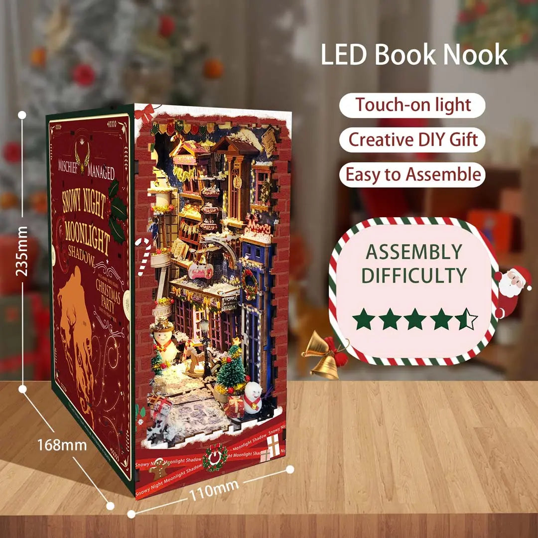 Jingle Cabin DIY Book Nook MISS IRON