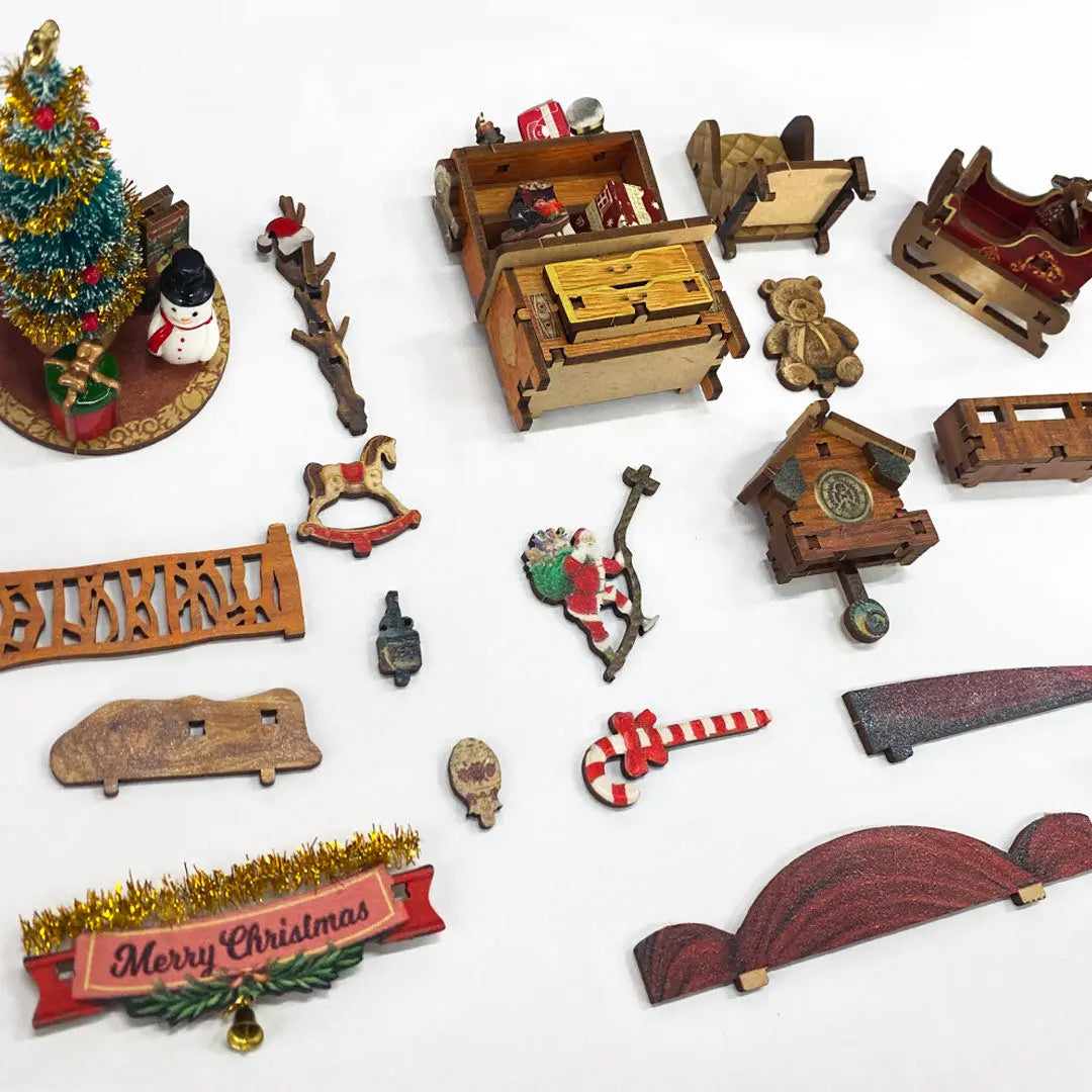 Jingle Cabin DIY Book Nook MISS IRON