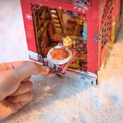 Songs of the Snowy Night DIY Book Nook MISS IRON