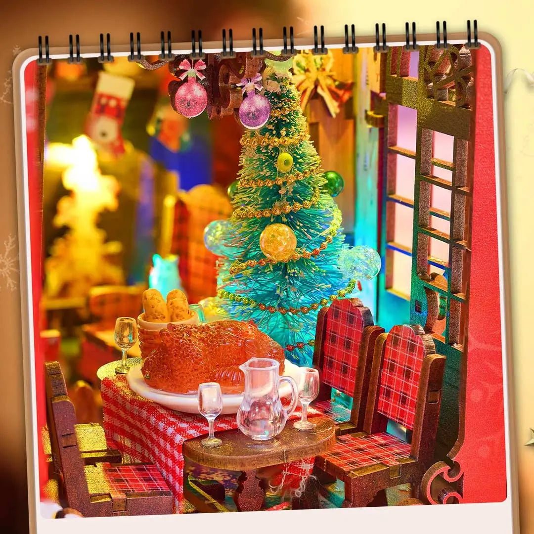 Songs of the Snowy Night DIY Book Nook MISS IRON