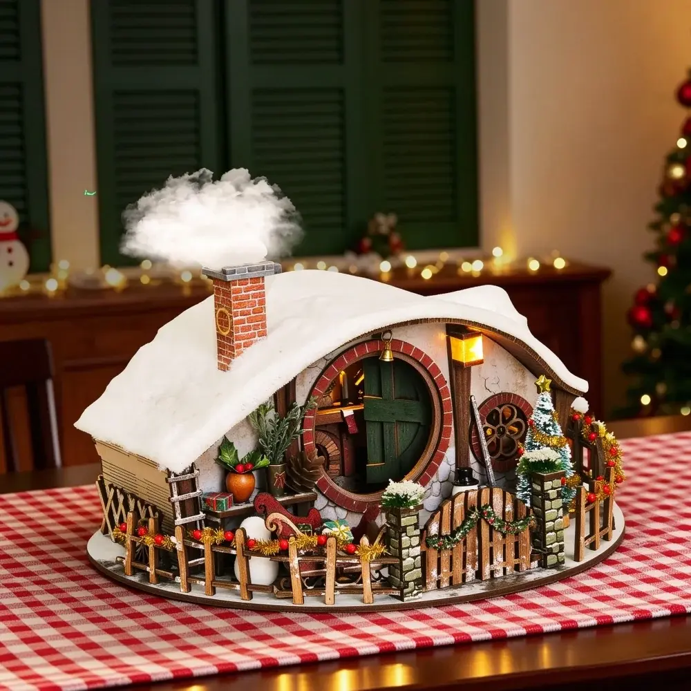 Ugeargeek Magic Ring Snow House Ugeargeek