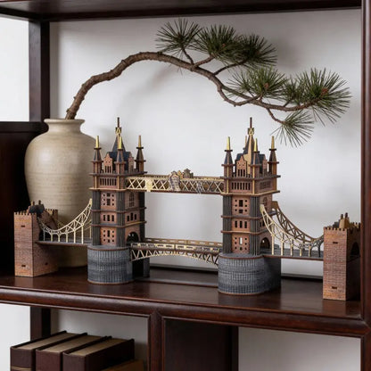 Ugeargeek London Tower Bridge 3D Wooden Puzzle Ugeargeek