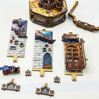 The Lantern of Galaxy 3D Wooden Puzzle Fifijoy