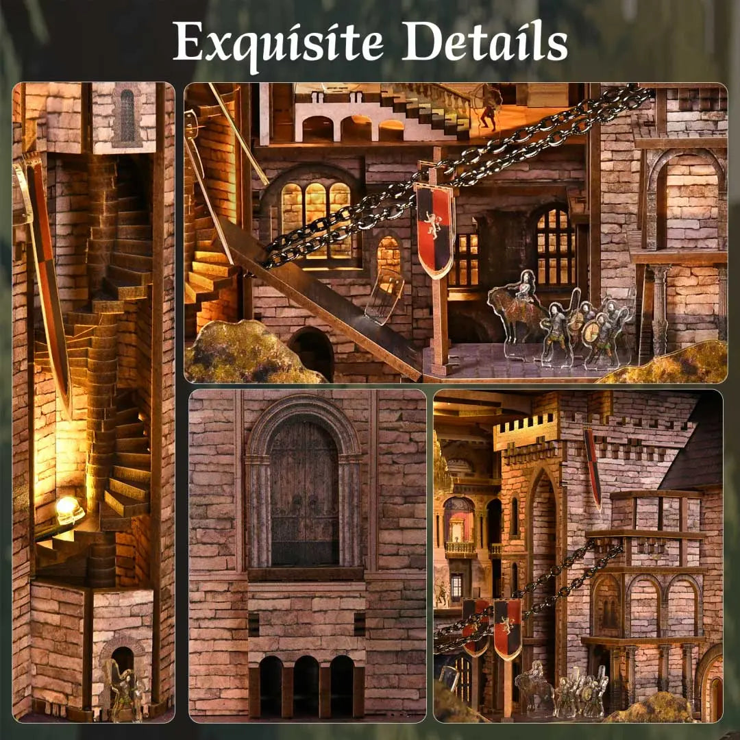 Robin Hood – The Castle’s Escape Max DIY Book Nook Kit Fifijoy