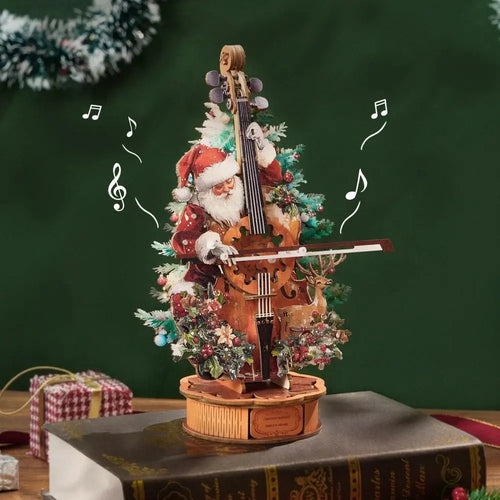 Christmas Cello Music Box MISS IRON