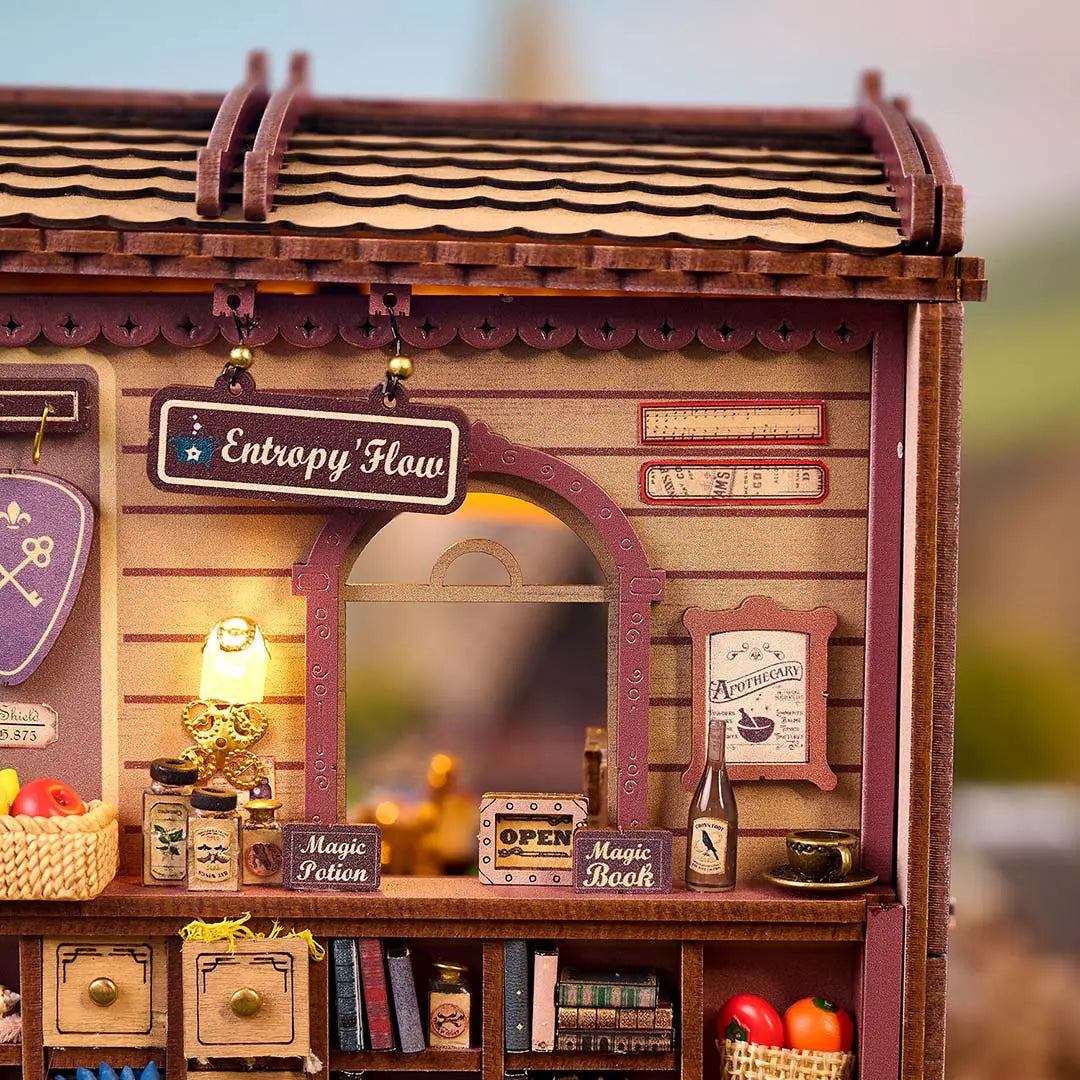 Entropy's Flow DIY Miniature House Kit MISS IRON