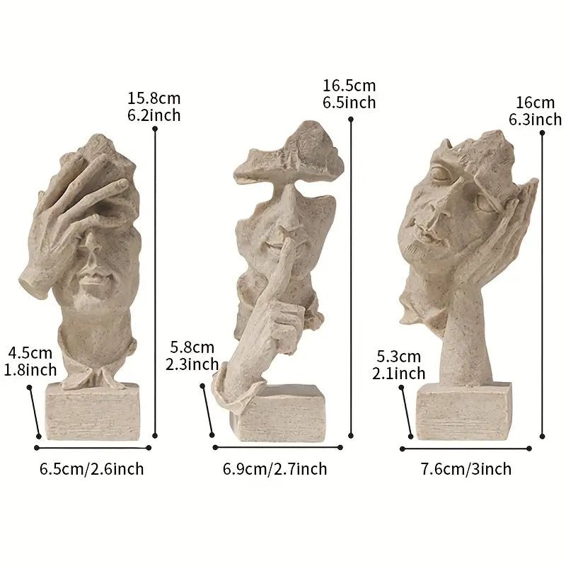 3pcs Sculpture Set - MISSIRON