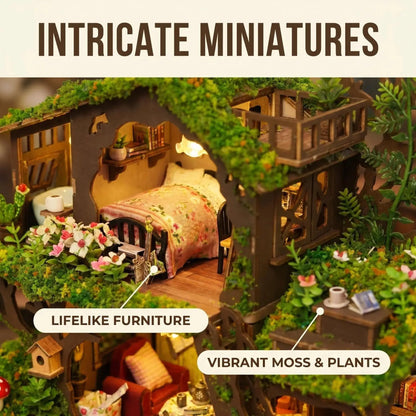 Time Treehouse DIY Miniature Kit MISS IRON